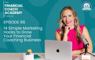 financial coaching marketing